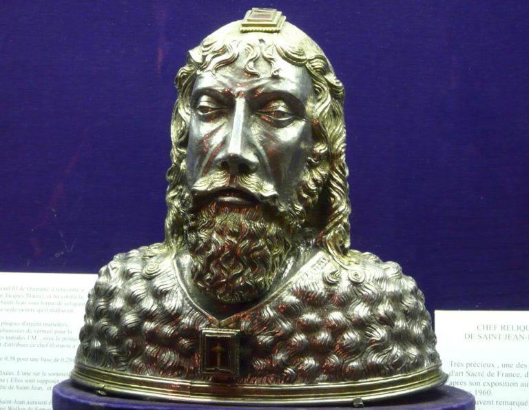 Le buste reliquaire de saint Jean-Baptiste (Quarante)