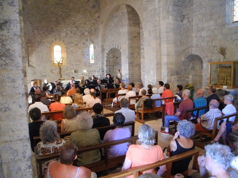 Le concert du 17 août à Minerve: un franc succès