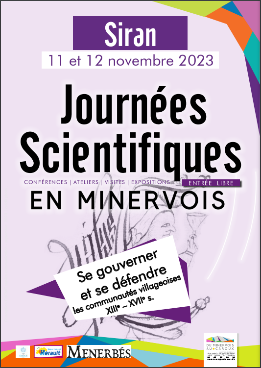 Journées scientifiques en Minervois 2023
