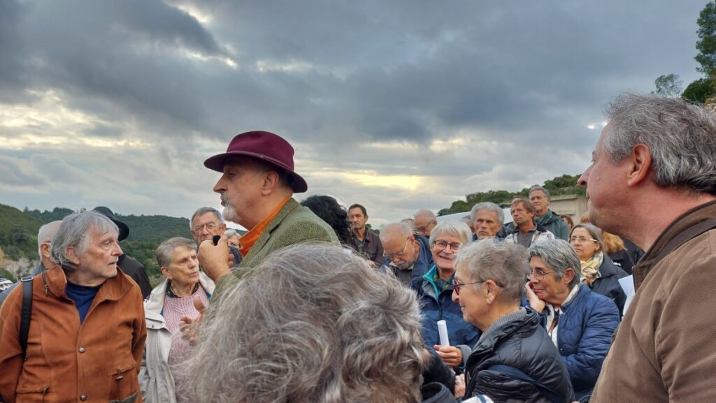 Visite de Minerve commentée par Nicolas Faucherre