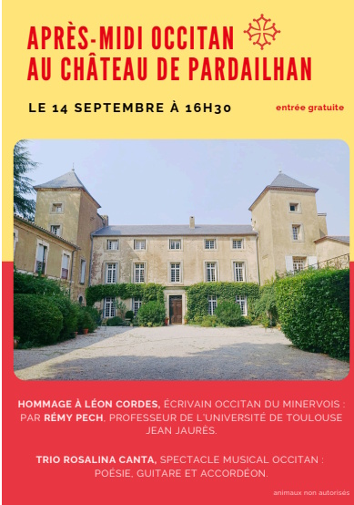 Après-midi Occitan au Château de Pardailhan